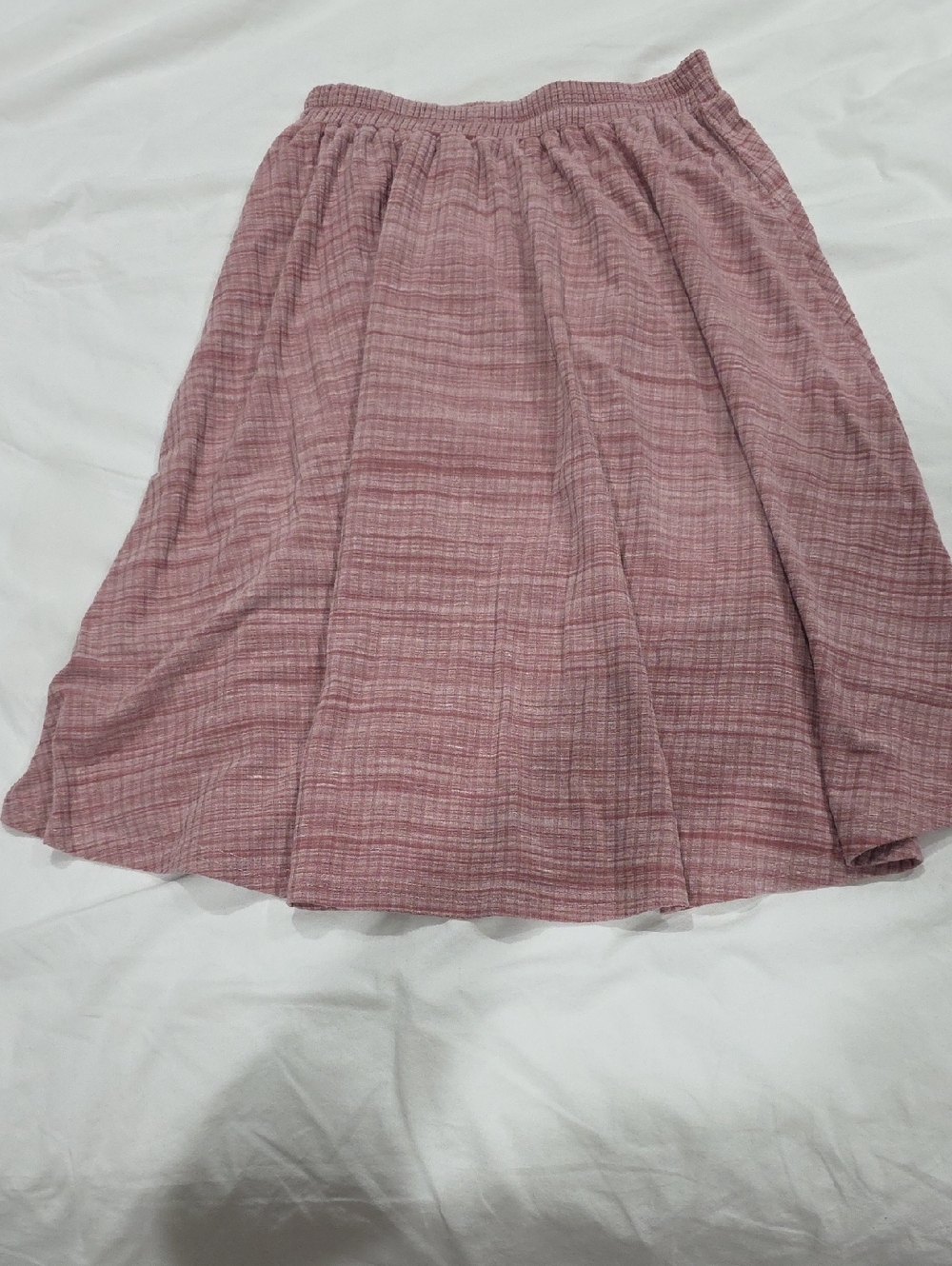 Tottini Kids Pink Gathered Midi Skirt